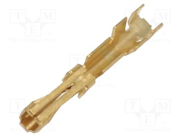 Contacto, f&ecirc;mea, dourado, 26AWG&divide;22AWG, AMPMODU MO.