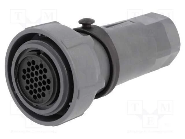 Conector: redondos, ficha, f&ecirc;mea, PIN: 32, sem co.
