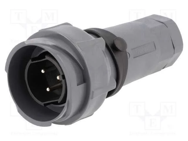 Conector: Redondos, Ficha, Macho, Pin: 3, Buccaneer 7000, Niquelado