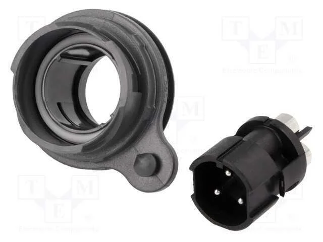 Conector: Redondos, Tomada, Macho, Pin: 3, Buccaneer 7000, Ul94v-0