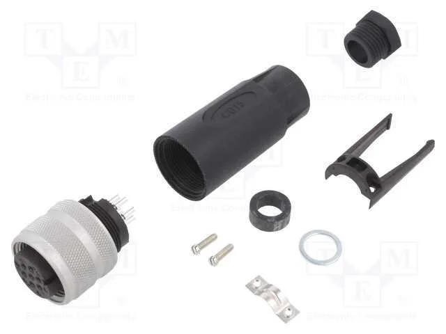 Conector: redondos, ficha, tamanho 14S, C015, f&ecirc;m.