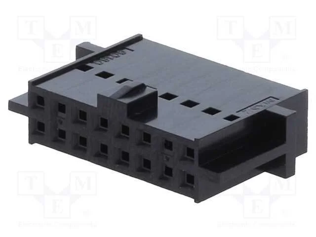 C-Grid Crp Conn Hsg Dr Fl Polz 16ckt
