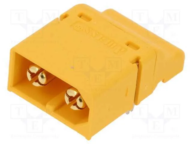 Tomada, de alimenta&ccedil;&atilde;o DC, XT60, macho, PIN: 2, p.