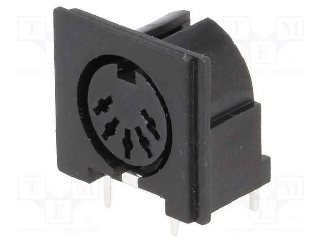 Tomada, DIN, f&ecirc;mea, PIN: 5, Sistema: 180, angular.