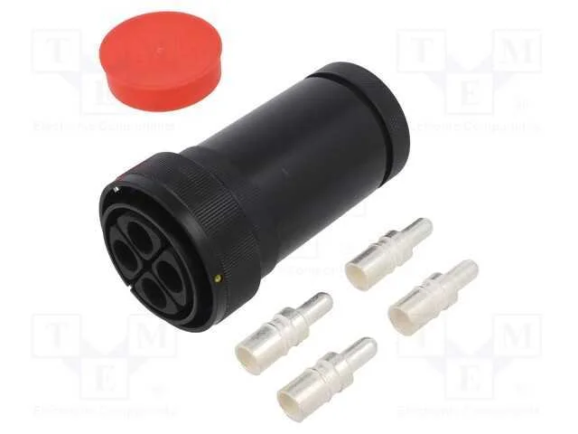 Conector: Redondos, Ficha, Macho, Pin: 4, Buccaneer 9000, com Cabo