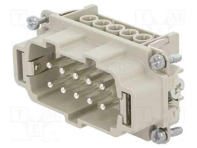 Conector: Hdc, Inserto de Contatos, Macho, Epic H-Be, Pin: 10, 16a