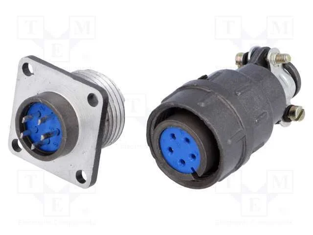 Conector: Redondos, Tomada,Ficha, Ds1110-06, Macho,F&ecirc;mea, Pin: 5