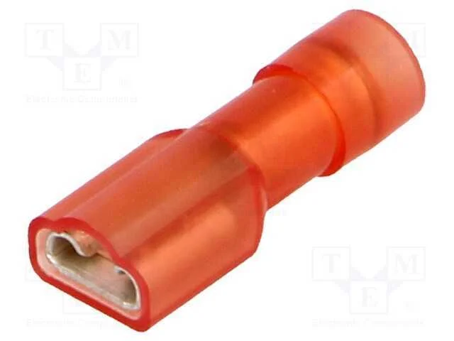 Conetor: Plano, 4,8mm, 0,5mm, Macho, 0,25&divide;1,5mm2, Cerrar, com Cabo