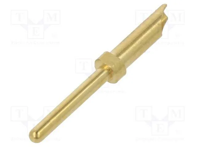 Contacto, Macho, Dourado, 0,2&divide;0,5mm2, Solda, 5a, 380v
