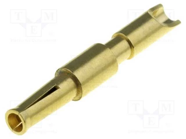 Contacto, F&ecirc;mea, Liga em Cobre, Dourado, 26awg&divide;22awg, Solda, 5a