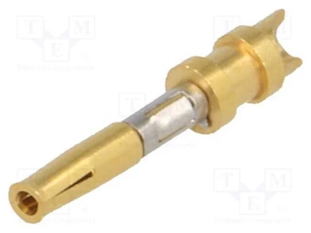 Contacto, F&ecirc;mea, Lat&atilde;o, Niquelado, 20awg&divide;18awg, Solda