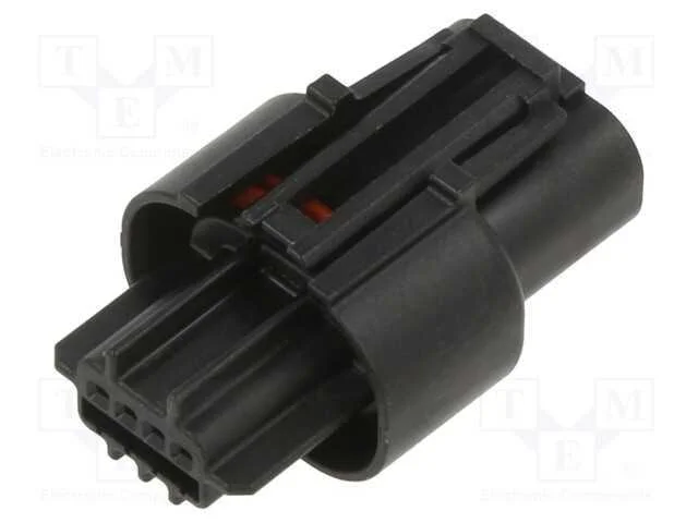 Receptacle Assy, 4ckt,1.8mm Sld Wtw