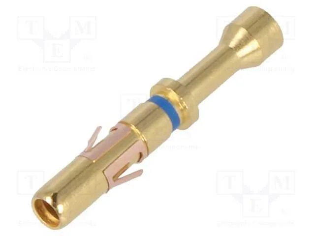 Contacto, F&ecirc;mea, 16, Dourado, 0,32&divide;0,52mm2, 22awg&divide;20awg, a Granel