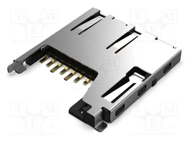 Conector: para cart&otilde;es, microSD, push-push, SMT, .