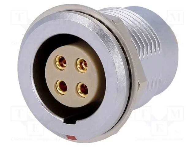 Conector: redondos, 2B, tomada, f&ecirc;mea, PIN: 4, so.