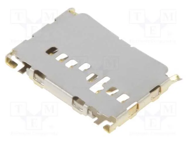 Conector: para cart&otilde;es, microSD, push-pull, SMT, .