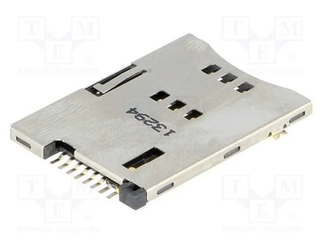 Conector: para cart&otilde;es, SIM, push-push, SMT, dour.