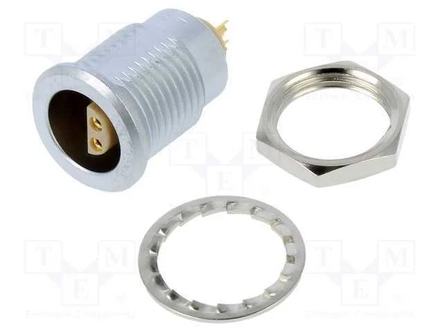 Conector: Redondos, 1s, Tomada, Macho/F&ecirc;mea, Pin: 3(2+1), Solda
