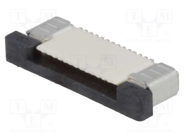Conector: Ffc/Fpc, Horizontais, Pin: 14, Contactos Superiores,Zif