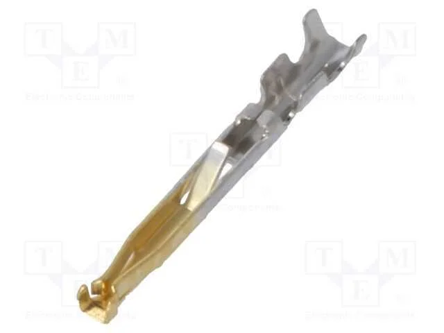 Contacto, F&ecirc;mea, Dourado, 30awg, Hr25, Cerrar, com Cabo, 1a