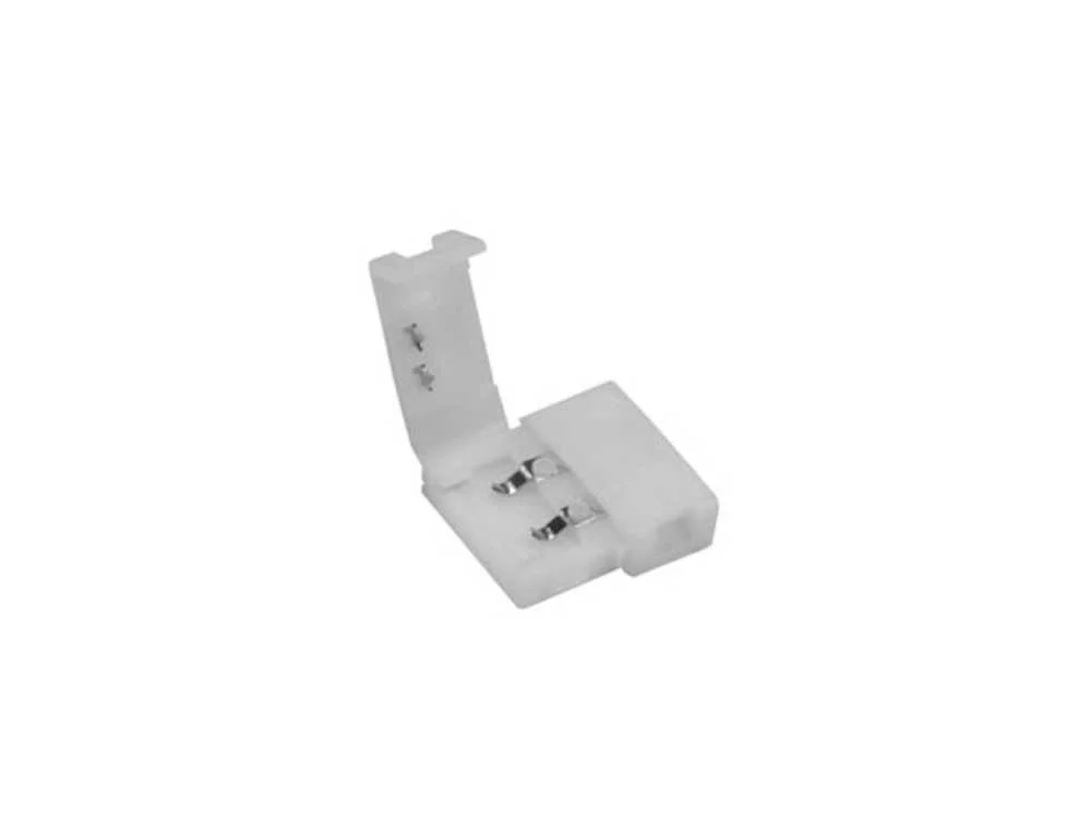 CONECTOR DE PRESS&Atilde;O PARA FAIXA LED FLEX&Iacute;VEL - 10 .