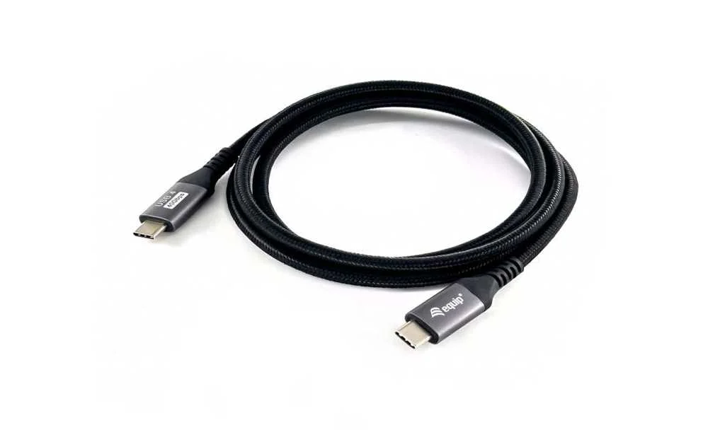 Equip Kabel Usb-C 3.2 -> C       St/St  1.20m        Schwarz