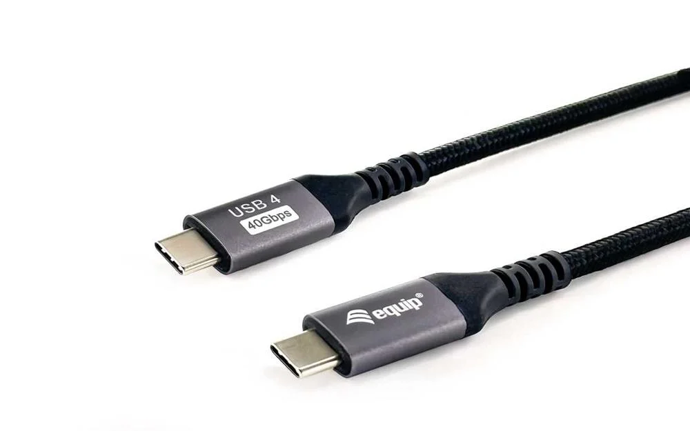 Equip Kabel Usb-C 3.2 -> C       St/St  1.20m        Schwarz