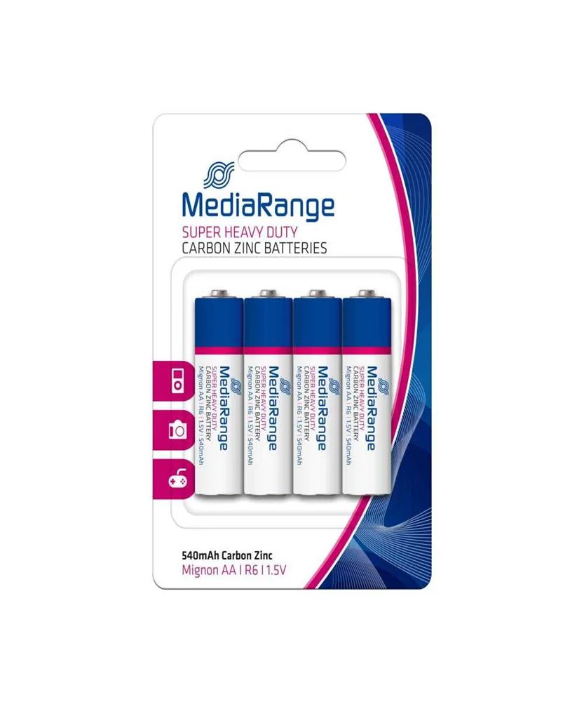 MEDIARANGE MRBAT144 PILHA BATERIA DESCART&Aacute;VEL AA .