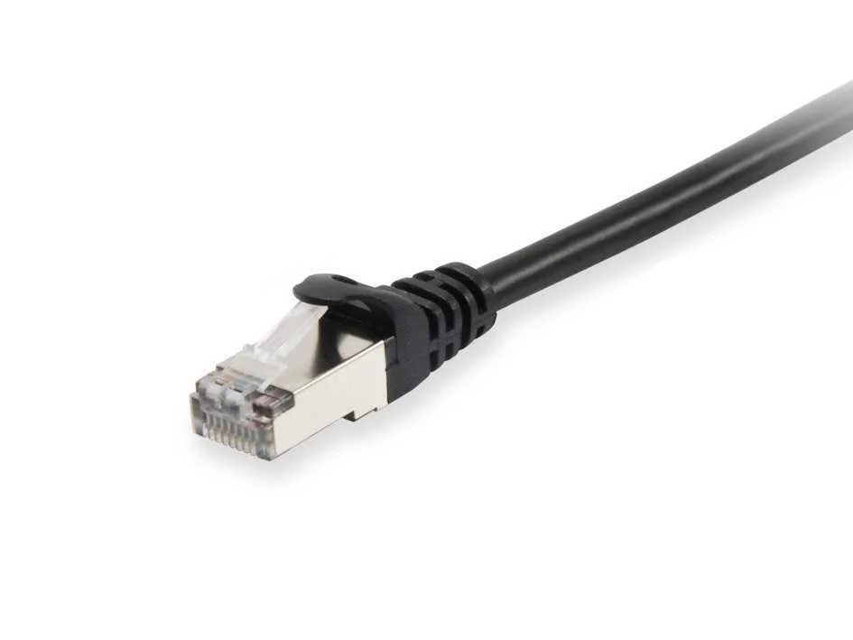 Equip Patchkabel Cat6   S/Ftp 2xrj45  0.50m Schwarz     Lszh Polybeutel