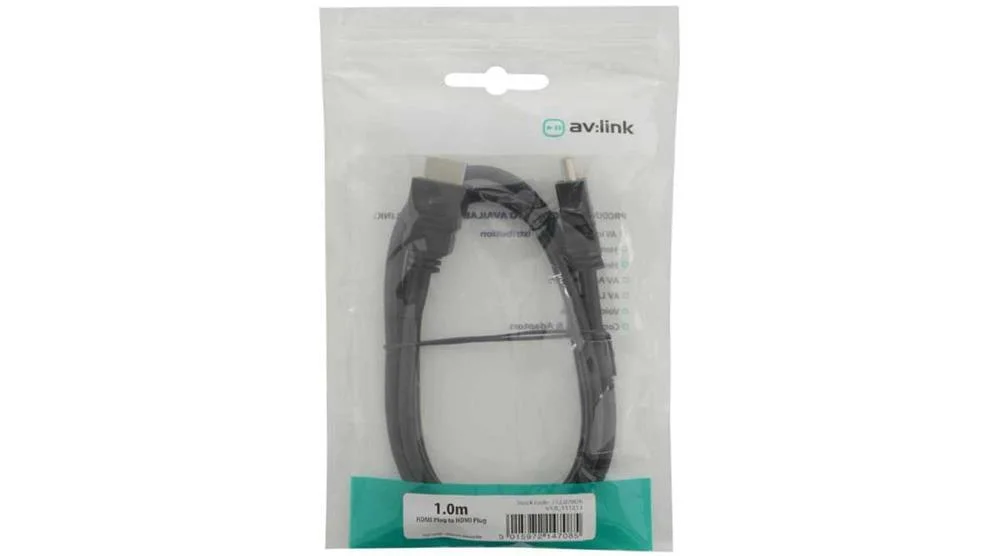 Hdmi Plug To Plug Lead 1.0m