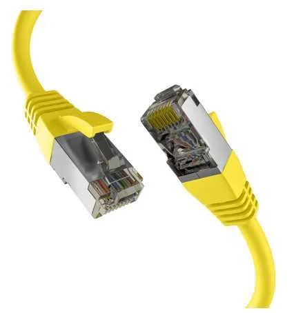Efb Cat8.1 Gelb 0,50m Rj45 Patchkabel S/Ftp Pimf