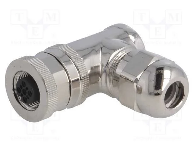 Ficha, M12, Pin: 3, F&ecirc;mea, C&oacute;digo A-Devicenet / Canopen, com Cabo
