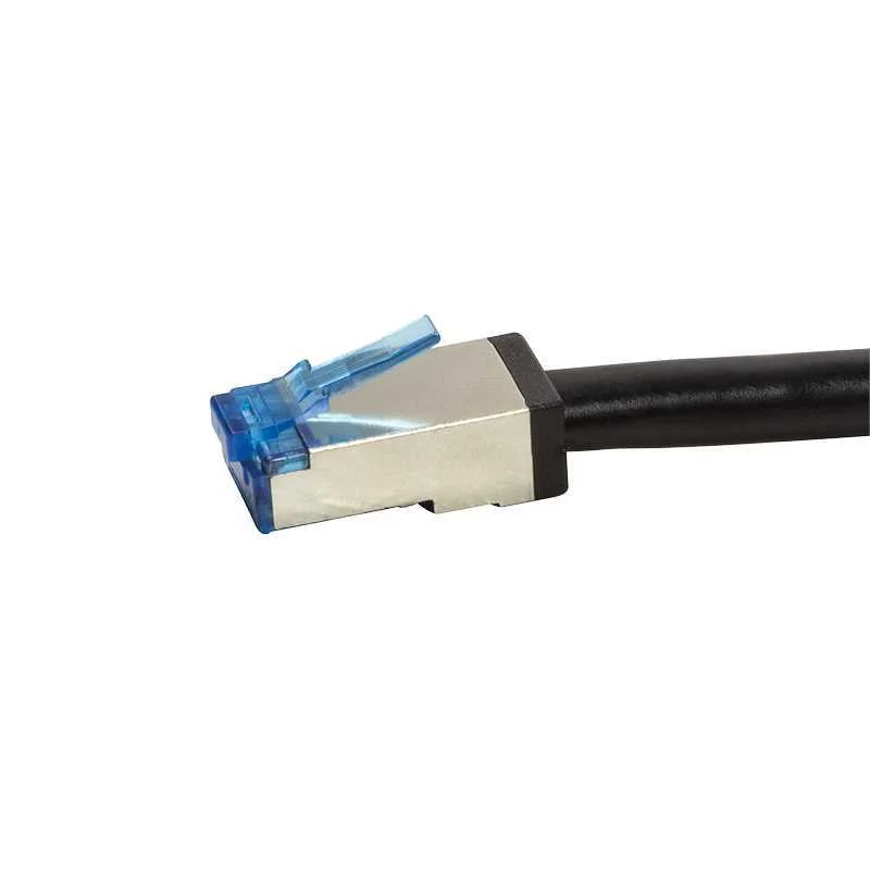 Logilink Outdoor Pe Patchkabel Cat.6a S/Ftp, Schwarz, 50,0m