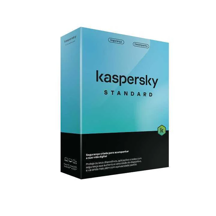 Software Antiv&iacute;rus Kaspersky Standard Pt - 1 Dispositivo | 1 Ano