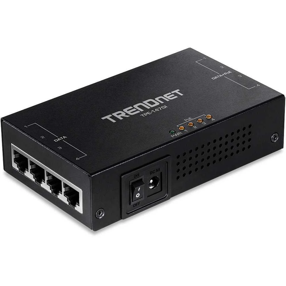 Trendnet Tpe-147gi Adaptador Poe Gigabit Ethernet