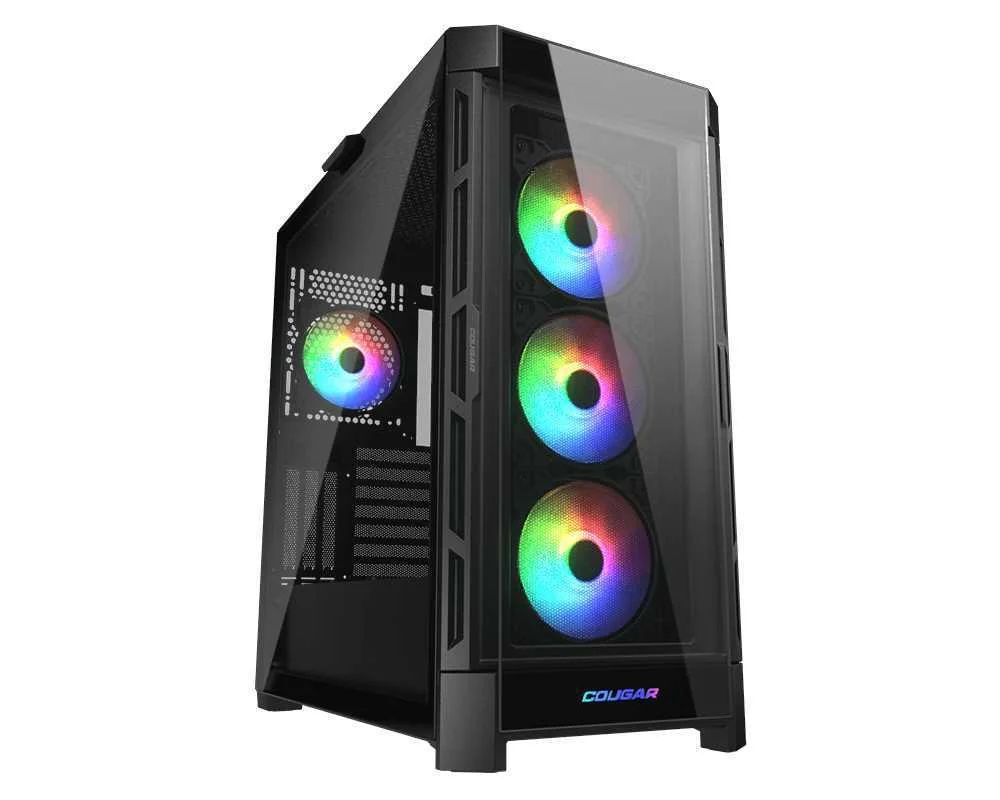 Caixa Semitorre Atx Cougar Duoface Pro Preto 