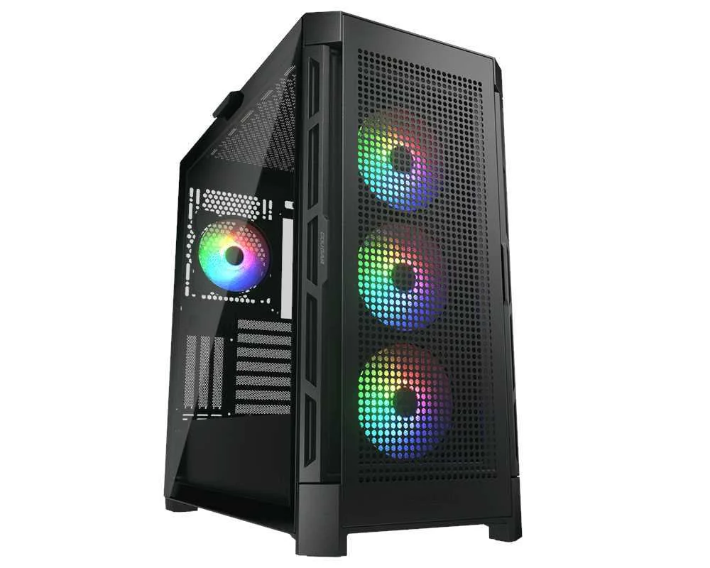Caixa Semitorre Atx Cougar Duoface Pro Preto 