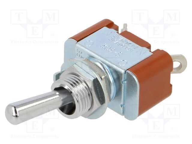 Interruptor: de Alavanca, Pos: 2, Spdt, On-On, 6a/250vac, 20a/30vdc