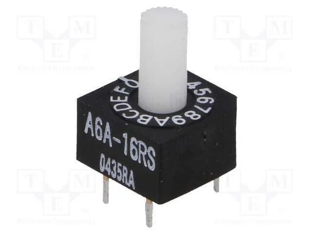 Emissor de c&oacute;digo, HEX/BCD, Pos: 16, THT, Rcontac.