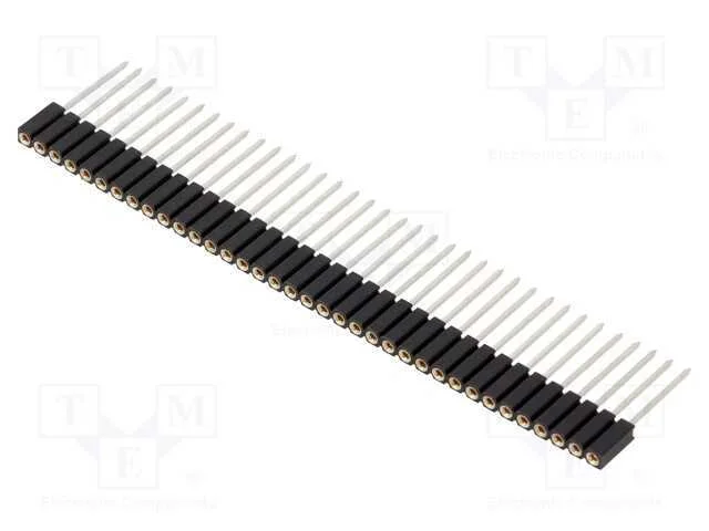 Tomada, Pinos, F&ecirc;mea, Pin: 36, Simples, 2,54mm, Tht, 1x36, Estanhado