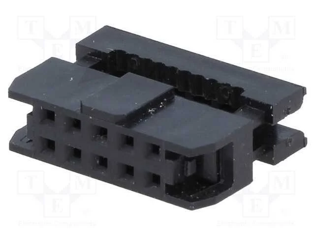 Ficha, Idc, F&ecirc;mea, Pin: 10, Sem Press&atilde;o de Cabo, Idc, para Fita, 1mm