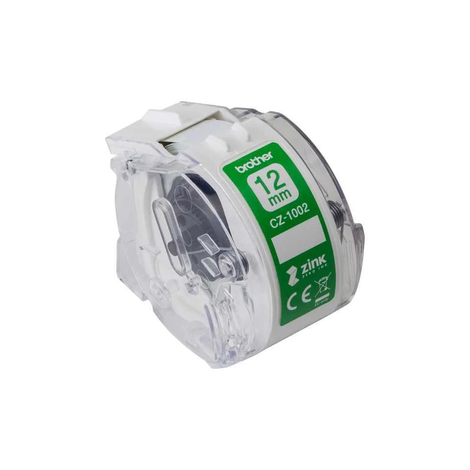 Etiquetas para Impressora Brother Cz1002 Branco Verde Multicolor 