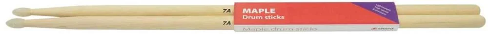 Conjunto de 2 Baquetas para Bateria - 7A - Nylon
