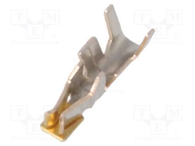 Contacto, F&ecirc;mea, Dourado, 22awg, Df11, Cerrar, com Cabo, 2mm