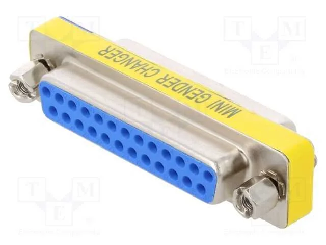 Passo: Adaptador, D-Sub 25pin Feminino,Em Ambos Os Lados