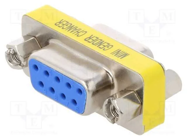 Passo: adaptador, D-Sub 9pin feminino,em ambos os.