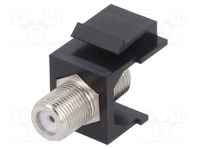 Conector, Tomada, F Tomada X2, F&ecirc;mea X2, Keystone, Simples, 75o