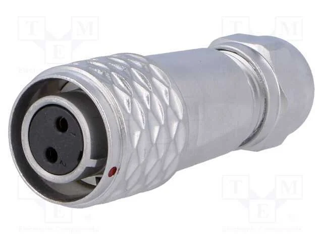 Ficha, SF12, f&ecirc;mea, PIN: 2, IP67, 4&divide;6,5mm, 13A, s.