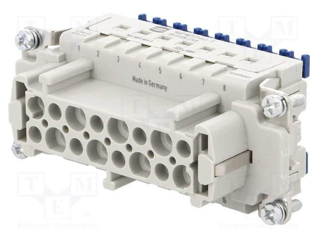 Conector: HDC, inserto de contatos, f&ecirc;mea, Han ES.