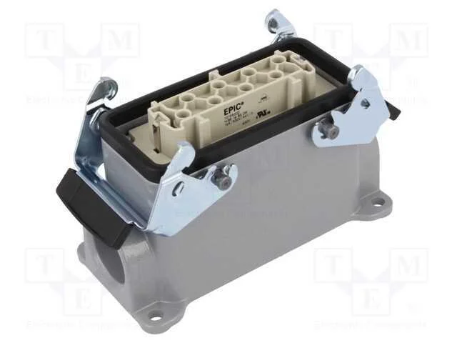 Conector: Hdc, Tomada, F&ecirc;mea, Epic Kit, Pin: 16, 16+Pe, M25, 16a, 500v